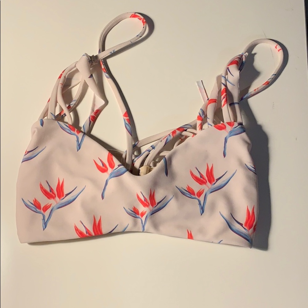 Acacia Swim Birds of Paradise Top